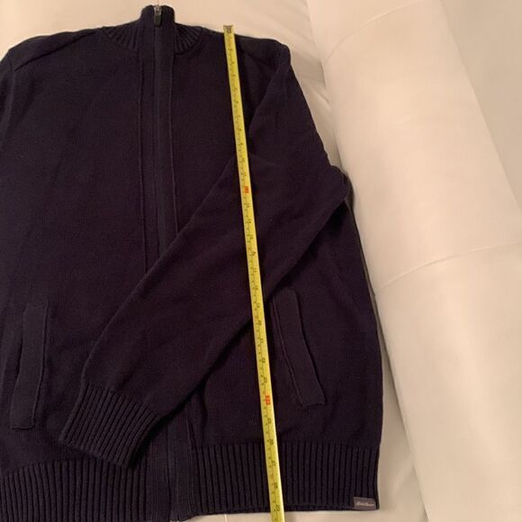 Eddie Bauer Full Zip Cotton Heavy Warm Men’s Sweater Size T XL - Picture 7 of 13